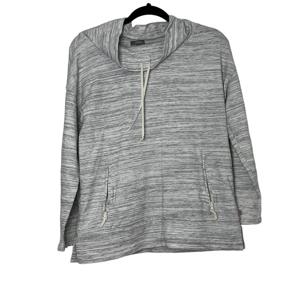 Talbots Gray Heather Cowl Neck Sweater - Picture 1 of 4
